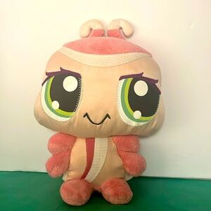 Littlest Pet Shop LPS 8" Wackiest LADYBUG Stuffed Plush Toy Pets Pink